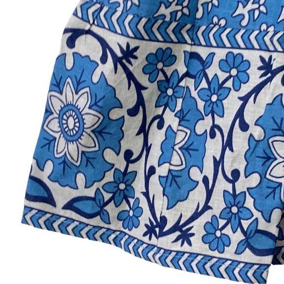 Sea New York Fernanda Tile Print Flutter Sleeve Dress - Picture 5 of 15